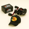 Carretilha Abu Garcia Black MAX3 Anti-Cabeleira + Boné Bass PRO Shop de BRINDE