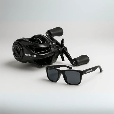 Carretilha Shimano YX200 Anti-Cabeleira + Óculos de BRINDE!