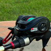 Kit de Pesca com Carretilha Abu Garcia Black MAX3 + Vara Fishing PRO Carbon (1.8m/2.1 4p)