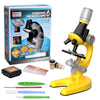 Kit de Microscópio Cintífico Infantil LED 1200x