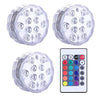 Luz LED Submersível para Piscina com Controle Remoto