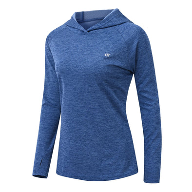 Camisa com Capuz Manga Comprida para Mulheres