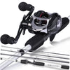 Kit de Pesca Completo – Carretilha 8kg e Vara de 1,98m para Pescarias de Sucesso