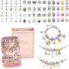 Kit Pulseiras e Berloques Infantil - 66 Peças