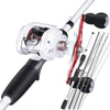 Kit de Pesca Completo – Carretilha 8kg e Vara de 1,98m para Pescarias de Sucesso