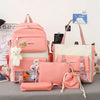 UniqBag - Kit Escolar Feminino 4 em 1