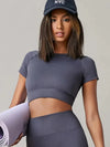 Camiseta Feminina Fitness Sem Costura