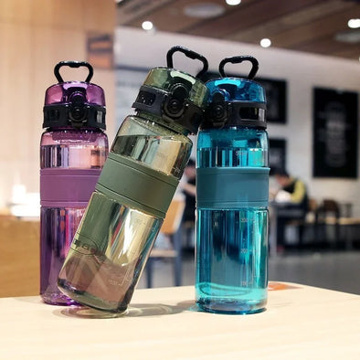 Garrafa de Agua Plástico Brilhante 500ml