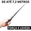 Vara de Pesca Telescópica de Carbono Ultra Leve e Resistente
