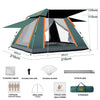 Barraca De Acampamento Automática 3/4 Pessoas