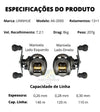 Nova Carretilha Premium LURE PRO AK-2000