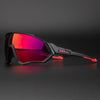 Óculos Mystic Biker Esportivo Com 5 Lentes Alternáveis