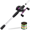 Kit de Pesca Completo – Carretilha 8kg e Vara de 1,98m para Pescarias de Sucesso