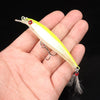 Kit 10 Isca Artificial Com Pena