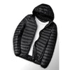 Jaqueta Impermeável Nylon Puffer Masculino com Bolsos e Capuz