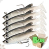 Kit 5 Iscas Artificial Soft Bait