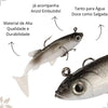 Kit 5 Iscas Artificial Soft Bait